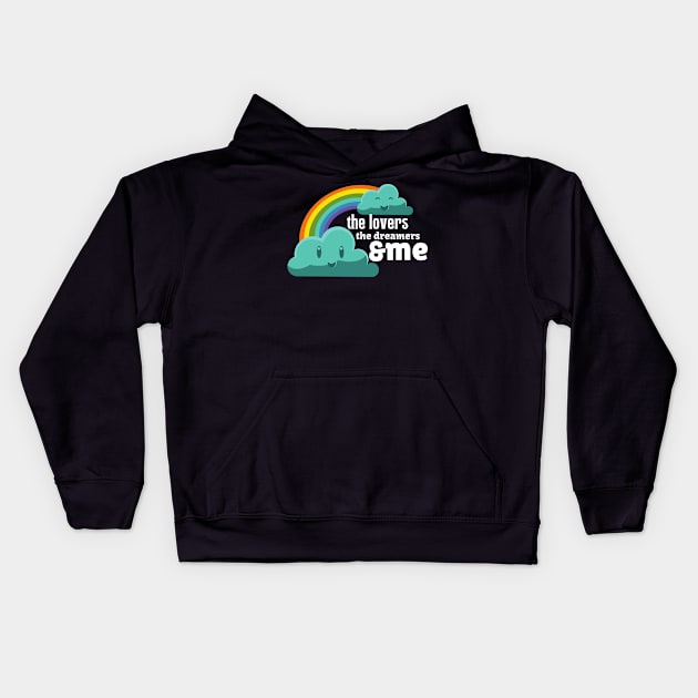 Rainbow Connection_the Lovers the Dreamers & Me Kids Hoodie by Chahrazad's Treasures